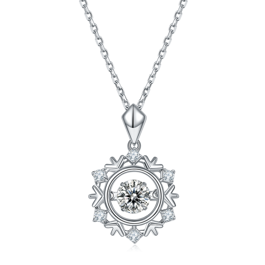 Danse Frostine Moissanite Necklace