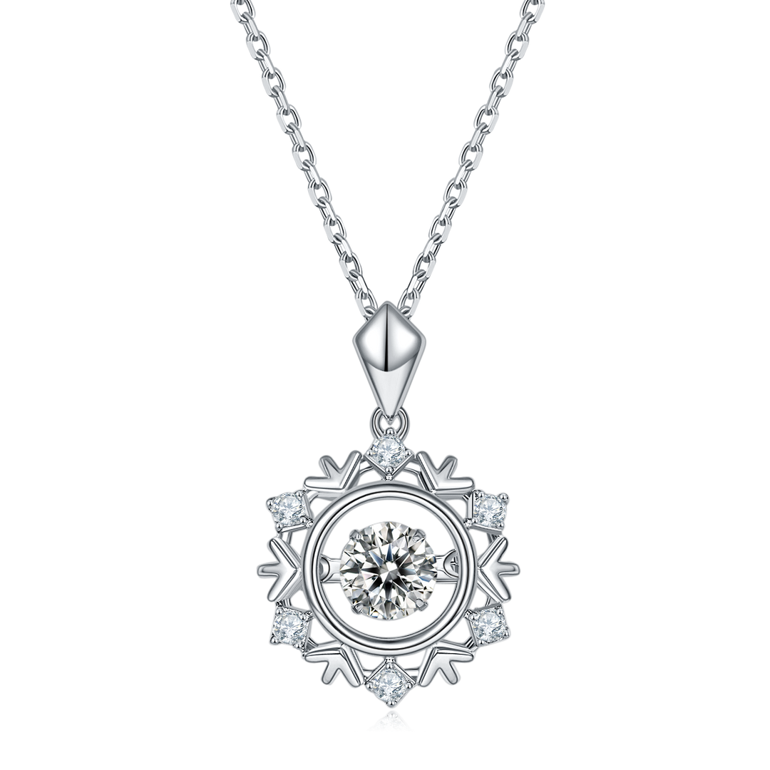 Danse Frostine Moissanite Necklace