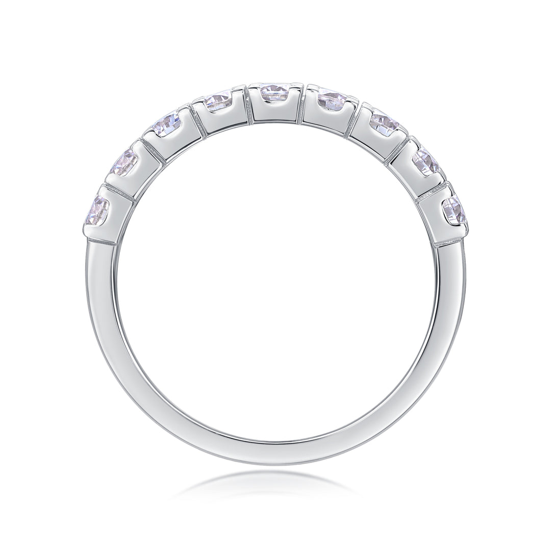 Pavé Royale Moissanite Band