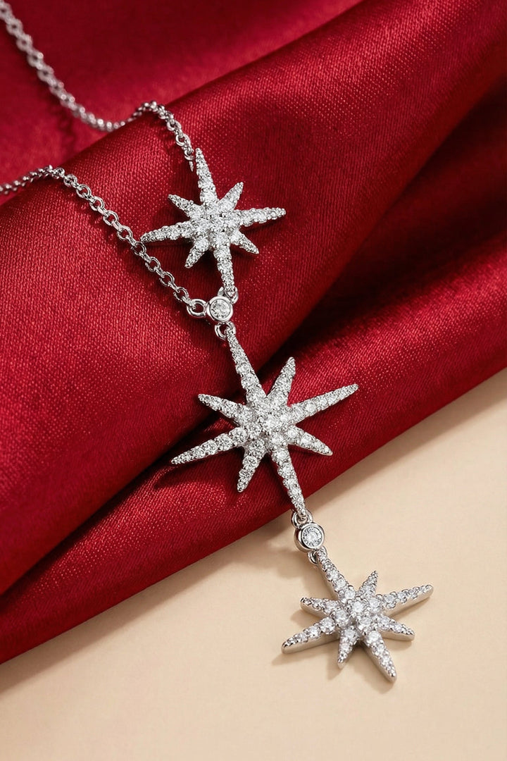 Starfall Moissanite Necklace