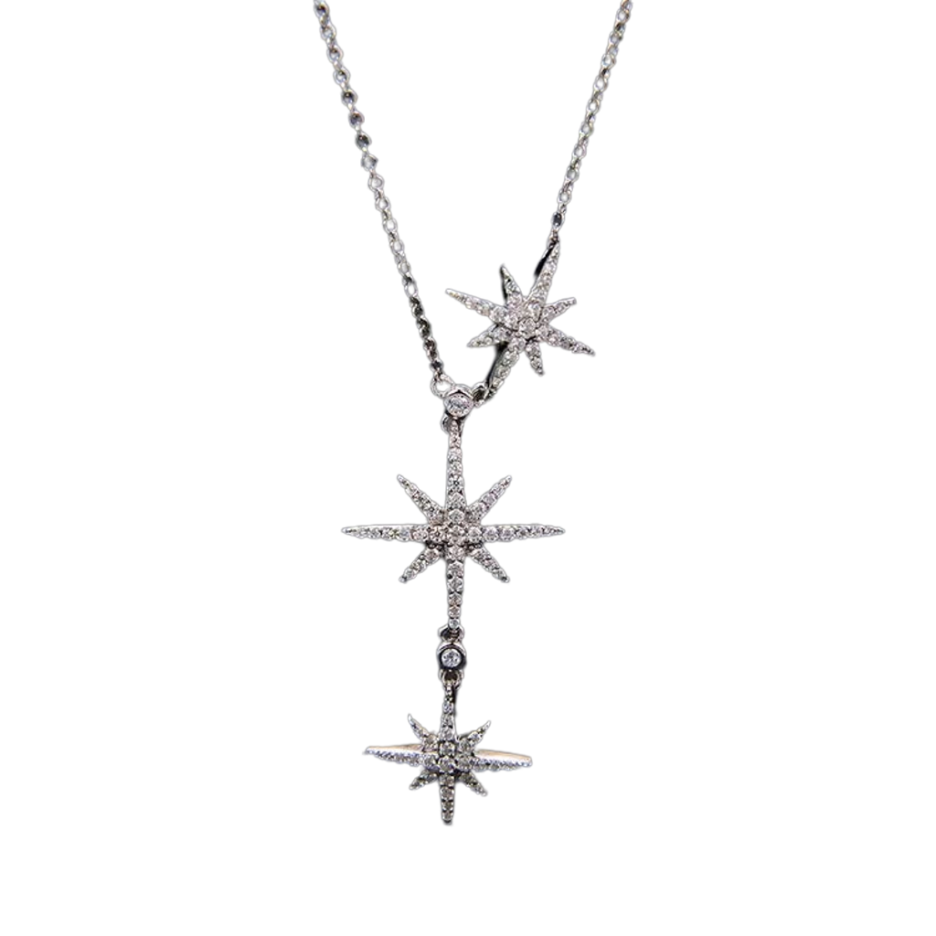 Starfall Moissanite Necklace