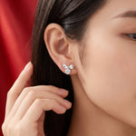 Load image into Gallery viewer, The Bow Solitaire Stud
