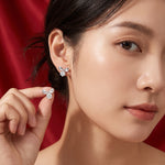 Load image into Gallery viewer, The Bow Solitaire Stud