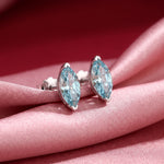Load image into Gallery viewer, The Marquise Solitaire Stud