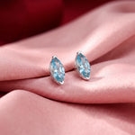 Load image into Gallery viewer, The Marquise Solitaire Stud