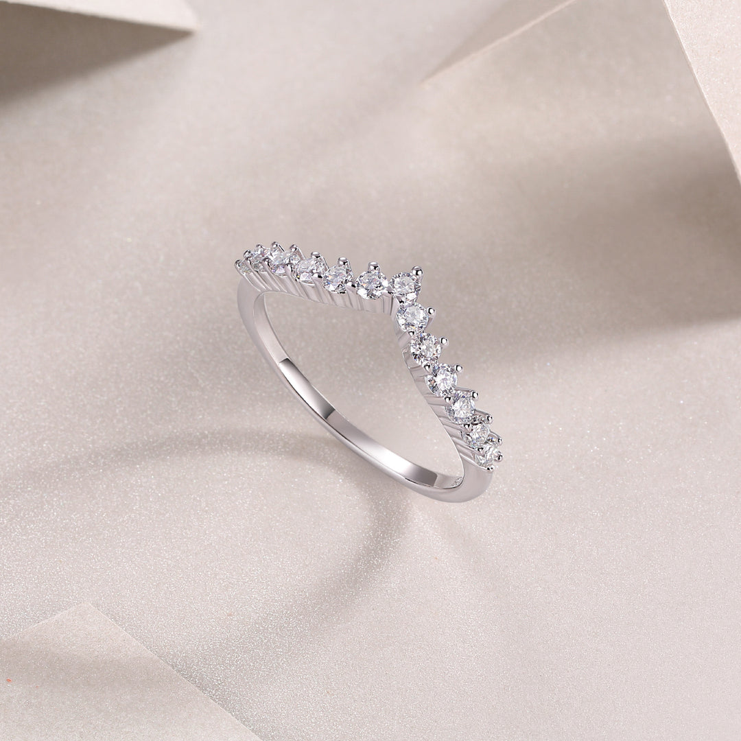 Tiare Princesse Moissanite Ring