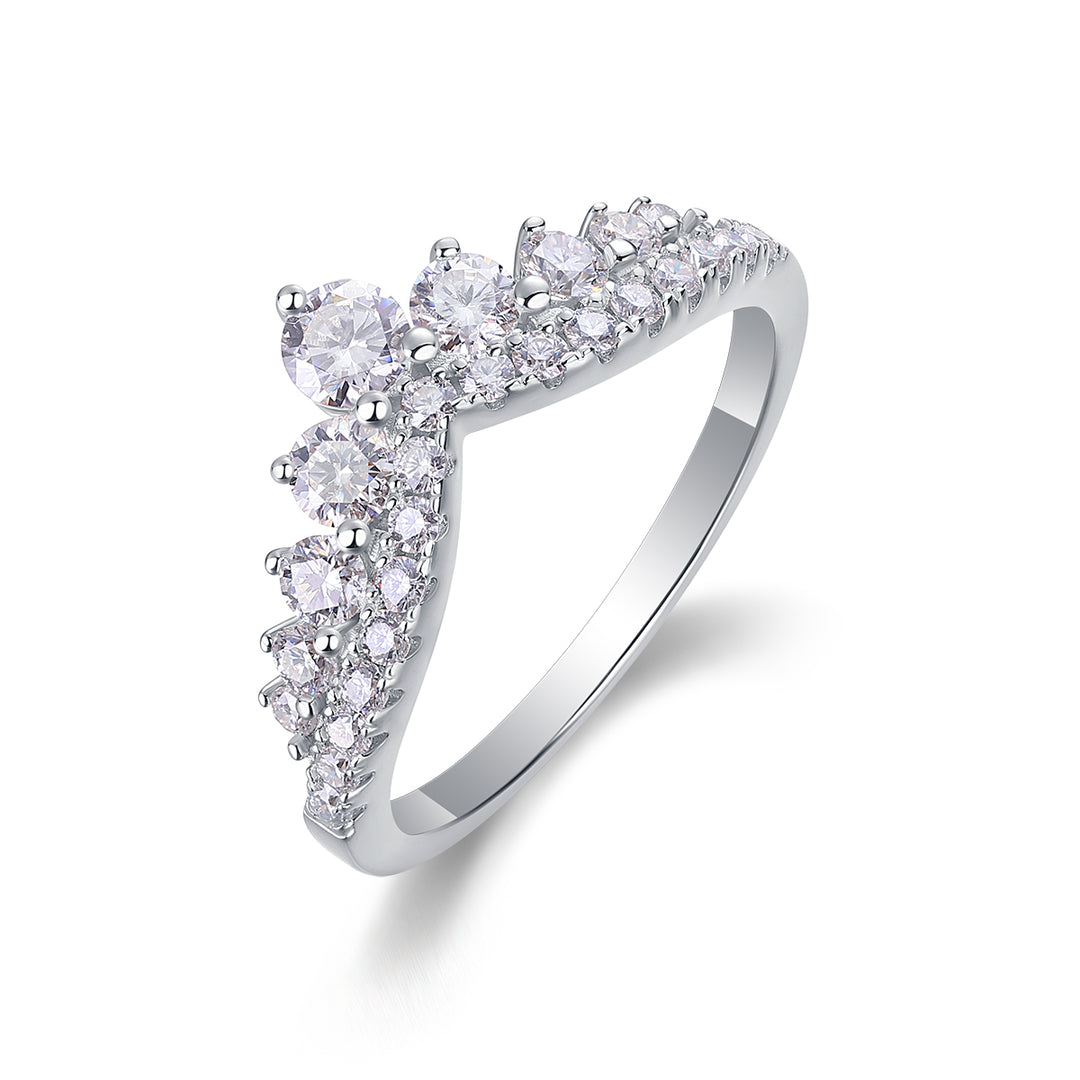 Tiare Royale Moissanite Ring