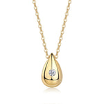 Load image into Gallery viewer, aurum-droplet-moissanite-necklace-4
