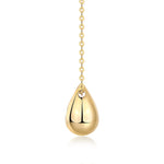 Load image into Gallery viewer, aurum-droplet-moissanite-necklace-5
