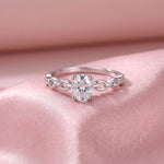 Load image into Gallery viewer, Chaîne d'Éclat Moissanite Ring
