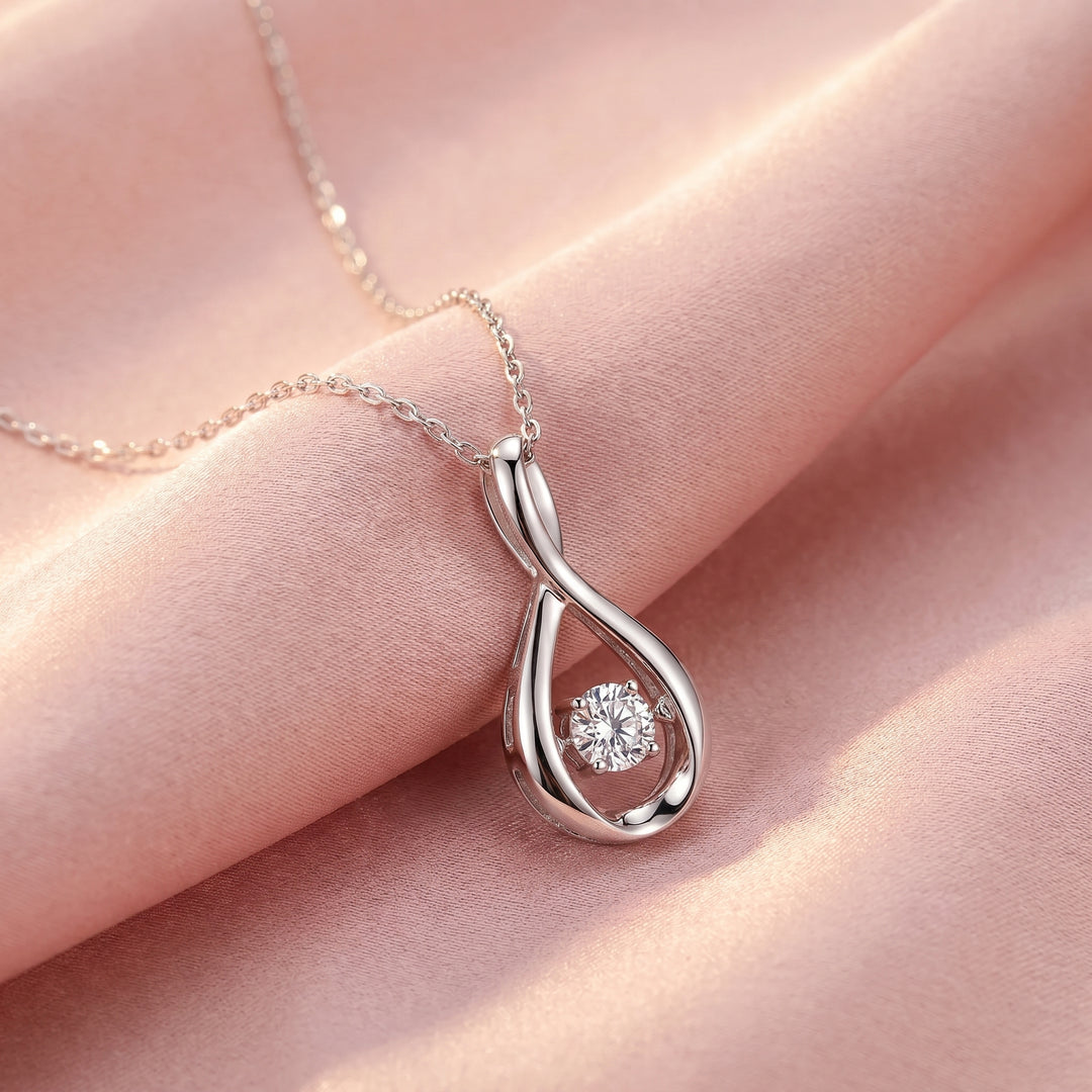 Danse Vivante Moissanite Necklace