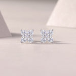 Load image into Gallery viewer, fleur-de-lumiere-moissanite-studs-2

