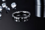 Load image into Gallery viewer, pave-honeycomb-moissanite-ring-1
