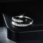Load image into Gallery viewer, pave-wrap-moissanite-ring-1
