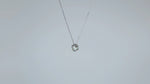 Load and play video in Gallery viewer, Éclat Bezel Moissanite Necklace

