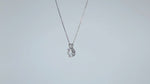 Load and play video in Gallery viewer, Éclat Solitaire Moissanite Necklace
