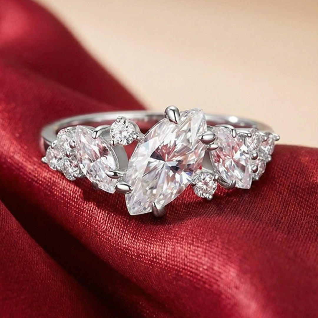 The L'Atelier Heirloom Moissanite Ring